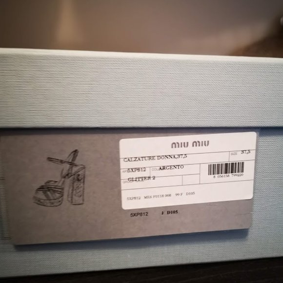 MIU MIU ( the high fashion brand from the PRADA fashion house) - Picture 3 of 4